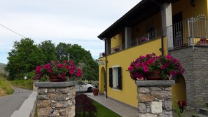 Façade de l’hébergement