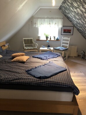 Tweepersoonskamer | Luxe beddengoed, pillowtop-bedden, individueel gedecoreerd