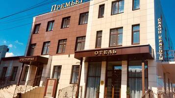 Majoituspaikan sisäänkäynti