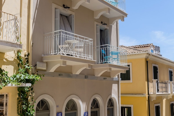 Façana frontal de l'allotjament