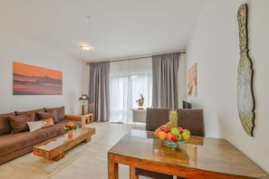 In-room safe, blackout curtains, iron/ironing board