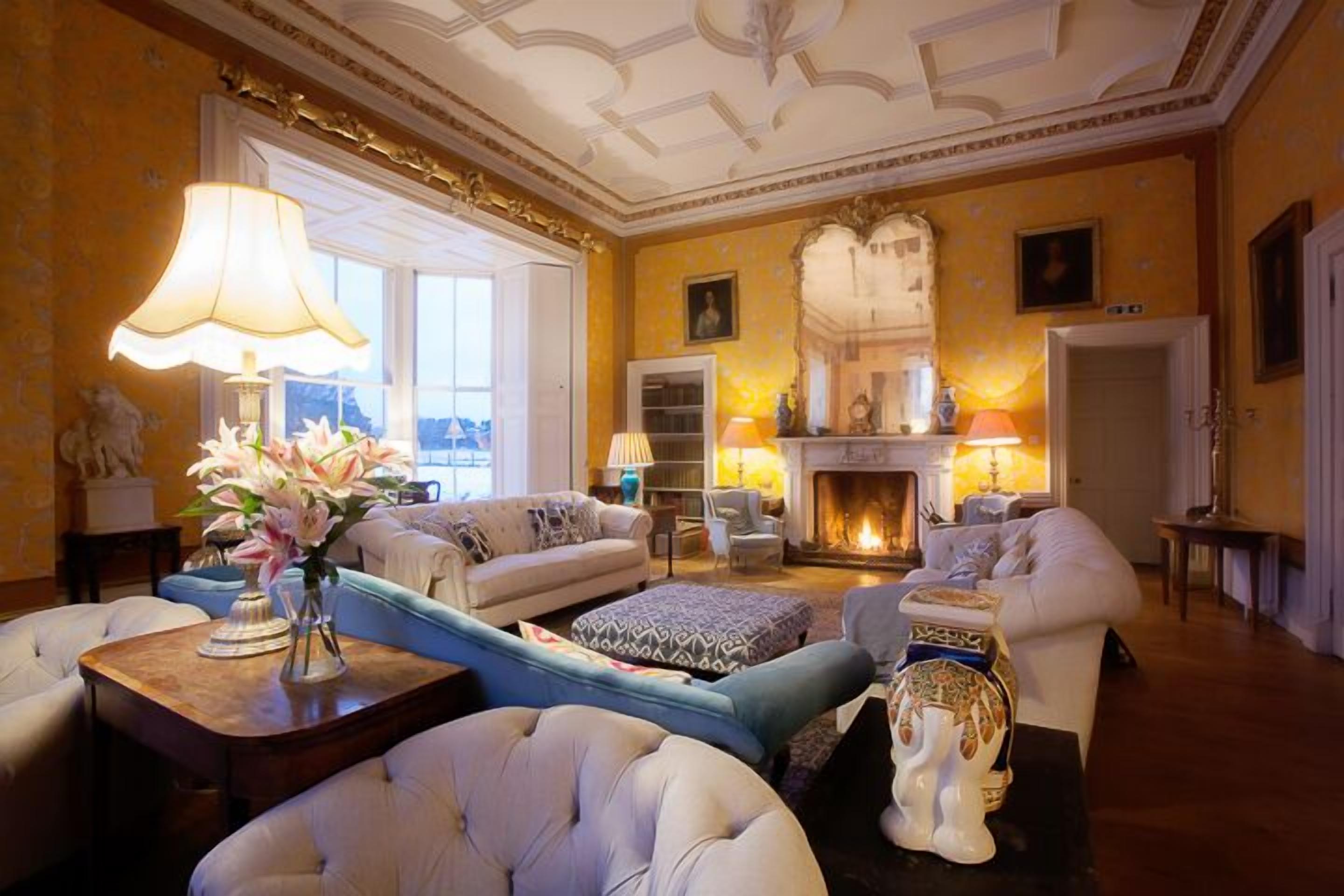 Castle | Living room | Fireplace