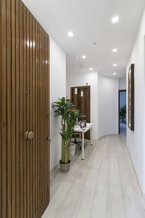 Interior entrance
