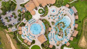 Una piscina riscaldata