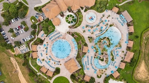 Una piscina riscaldata