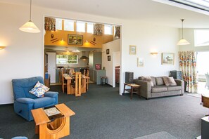 智能电视、DVD 播放器、书、影片库