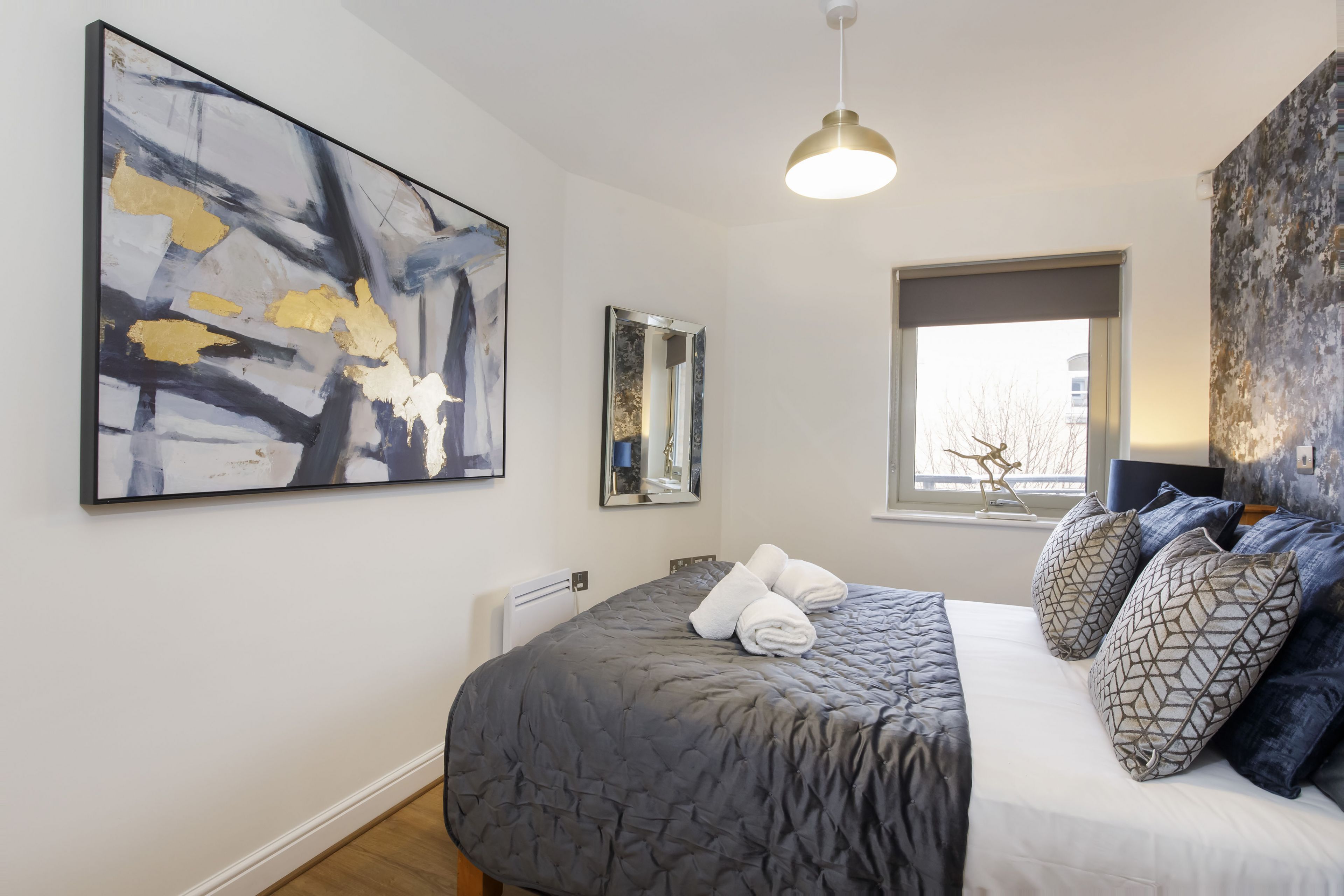 2 bedrooms, iron/ironing board, WiFi (free), bed sheets