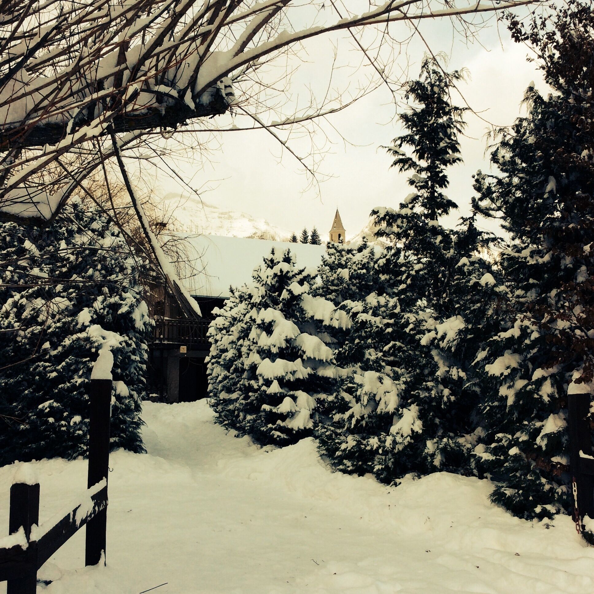 Enceinte de l’hébergement