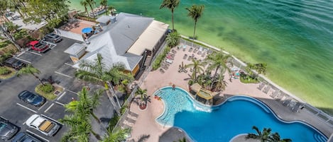 Beheizter Pool