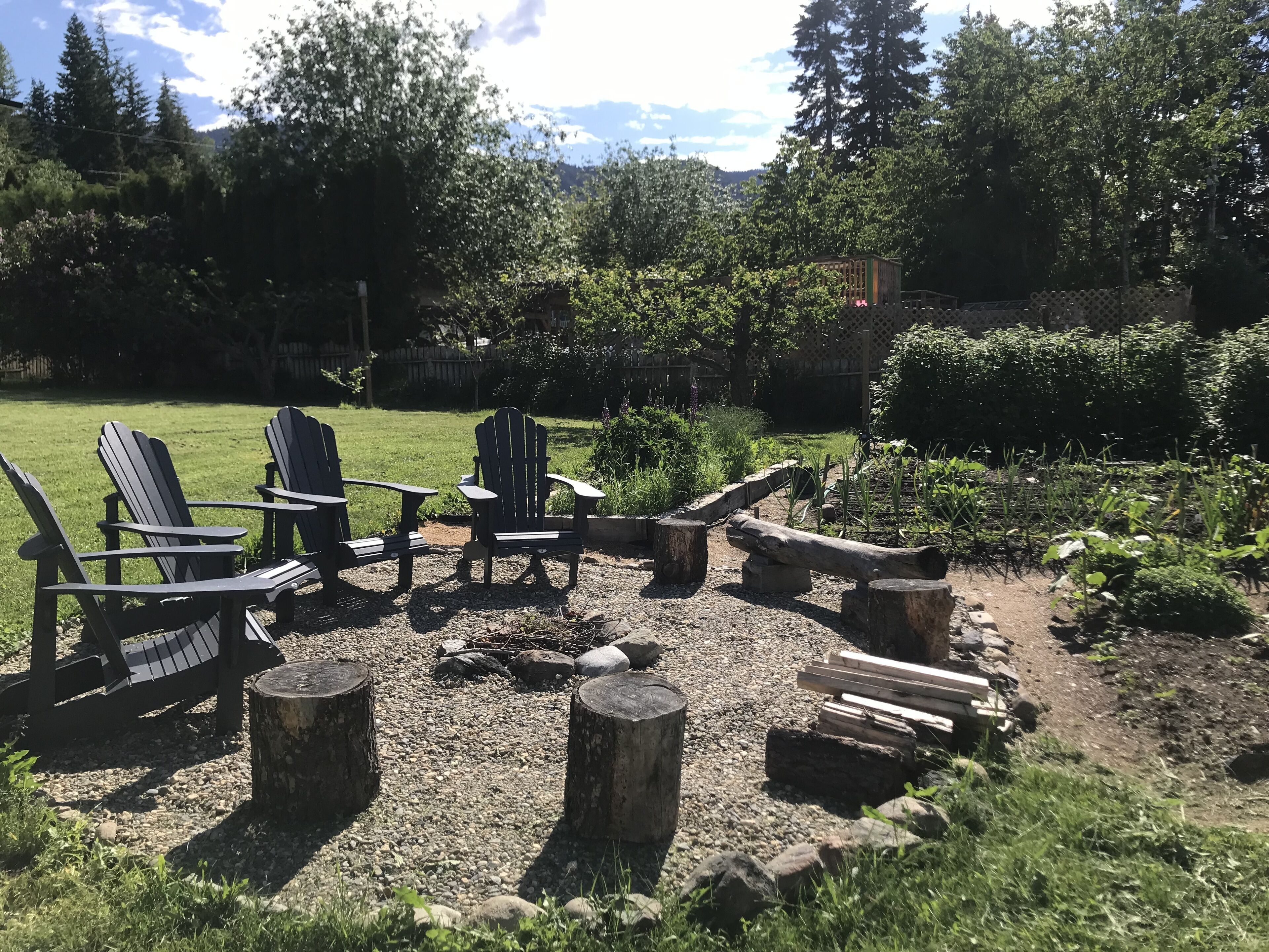 Enceinte de l’hébergement