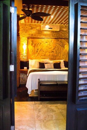 1 habitación y ropa de cama de alta calidad