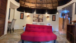 King Suite Roja | 1 bedroom, premium bedding, in-room safe, soundproofing - Cocos Cabañas Playa del Carmen Adults only (Playa del Carmen)