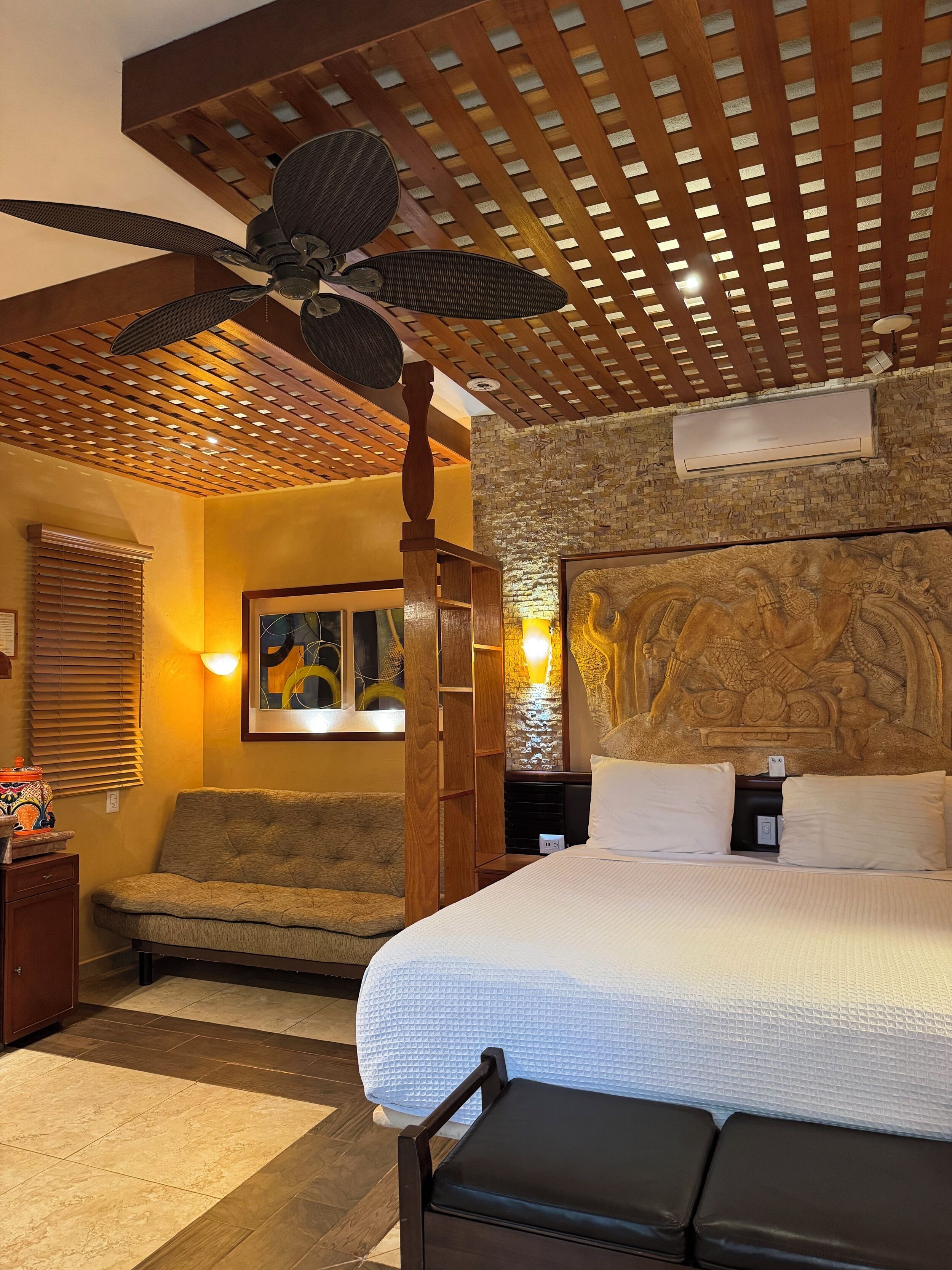 1 habitación y ropa de cama de alta calidad 