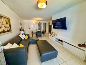 Deluxe Apartment | Living area - TERRAMARIS APARTMENTS RESORT (Aquiraz)