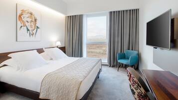 Chambre Exécutive, 1 trÚs grand lit, non-fumeurs | Literie de qualité supérieure, surmatelas, minibar