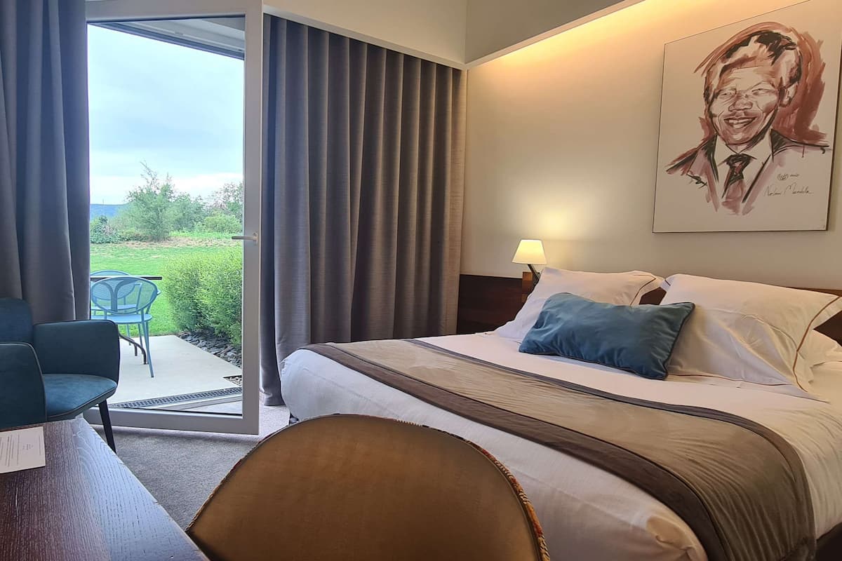 deluxe room, 1 queen bed, non smoking, balcony (converts to 2 twin beds) | view from room