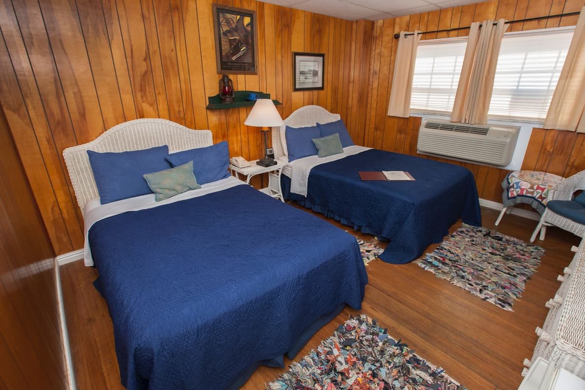 Standard Double Room, 2 Double Beds, Non Smoking | Iron/ironing board, WiFi (free), individually decorated