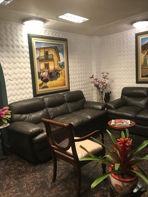 Sitzecke in der Lobby