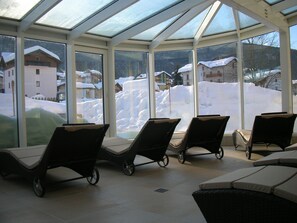 Sauna, bain à remous, hammam, soins corporels, gommages corporels