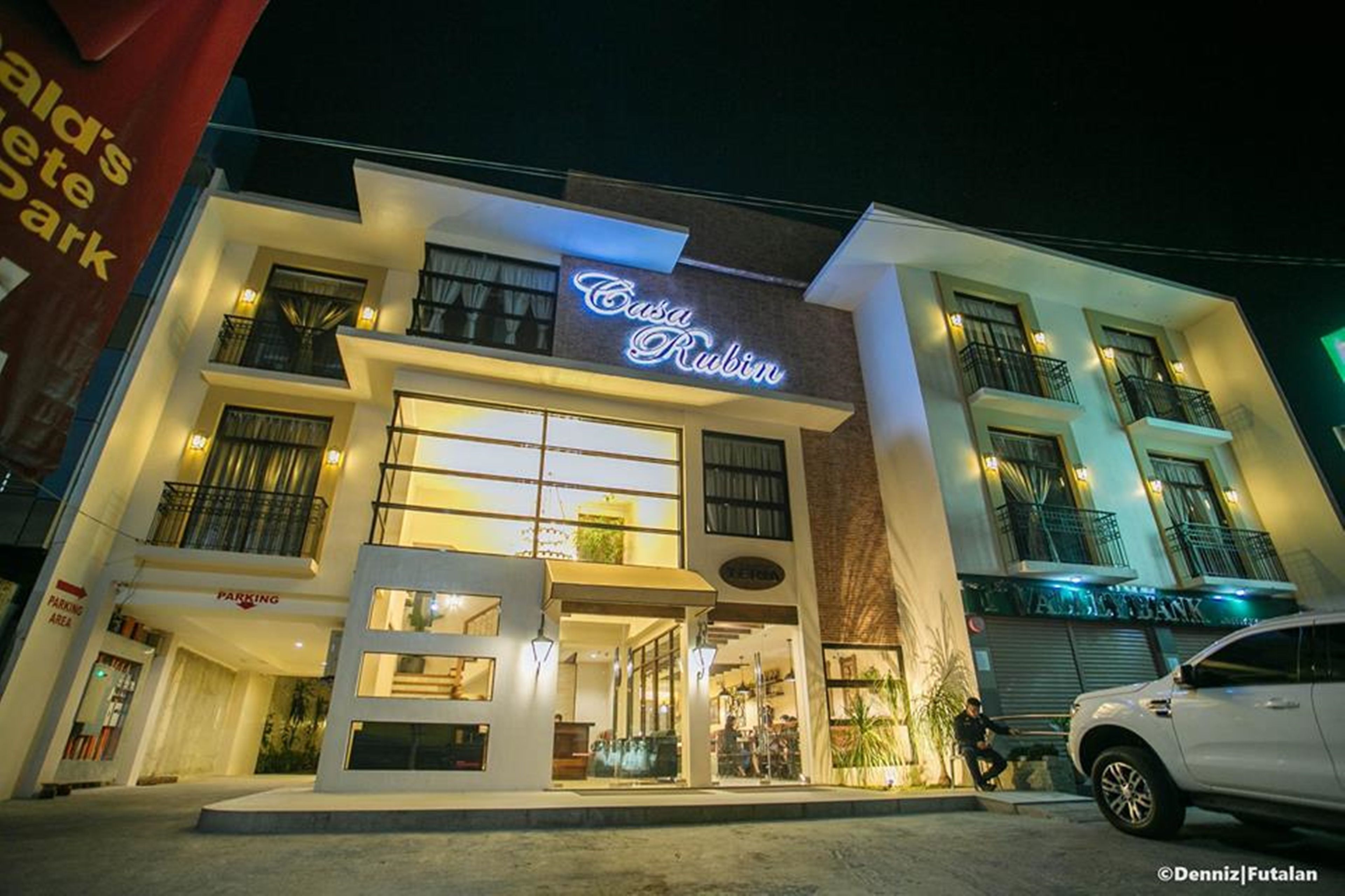 front of property – evening/night