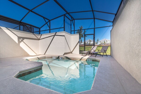 Piscine chauffée