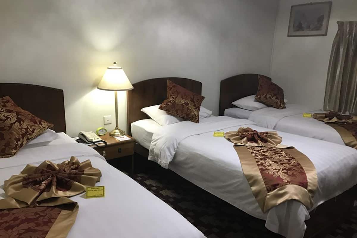 Minibar, in-room safe, desk, blackout curtains