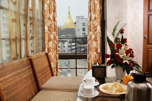 View from room - Crystal Palace Hotel (Yangon)