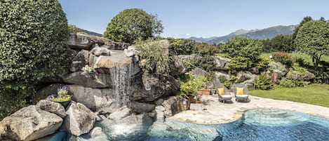 Seasonal outdoor pool