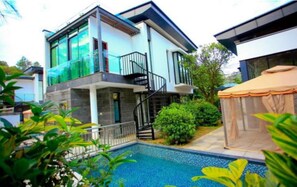 Fassade der Unterkunft