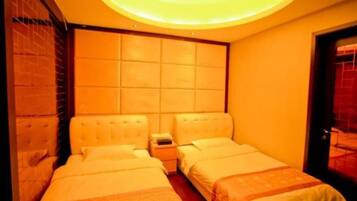 Deluxe-Villa | Schreibtisch, Verdunkelungsvorhänge, kostenloses WLAN