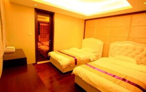 Deluxe-Villa | Schreibtisch, Verdunkelungsvorhänge, kostenloses WLAN