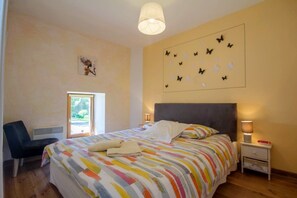 Classic-Ferienhaus, 2 Schlafzimmer, Nichtraucher | Individuell dekoriert, individuell eingerichtet, Verdunkelungsvorhänge