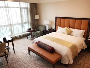 Minibar, in-room safe, desk, blackout drapes