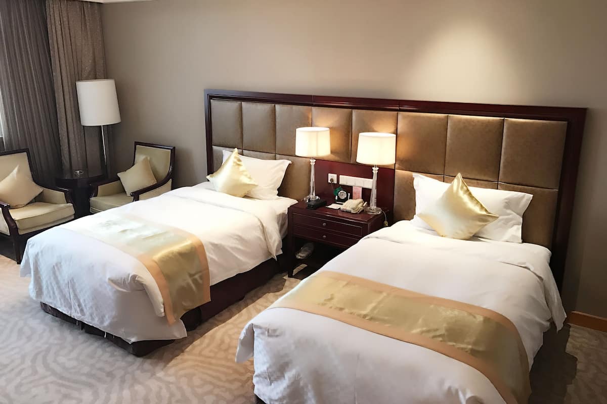 Minibar, in-room safe, desk, blackout curtains