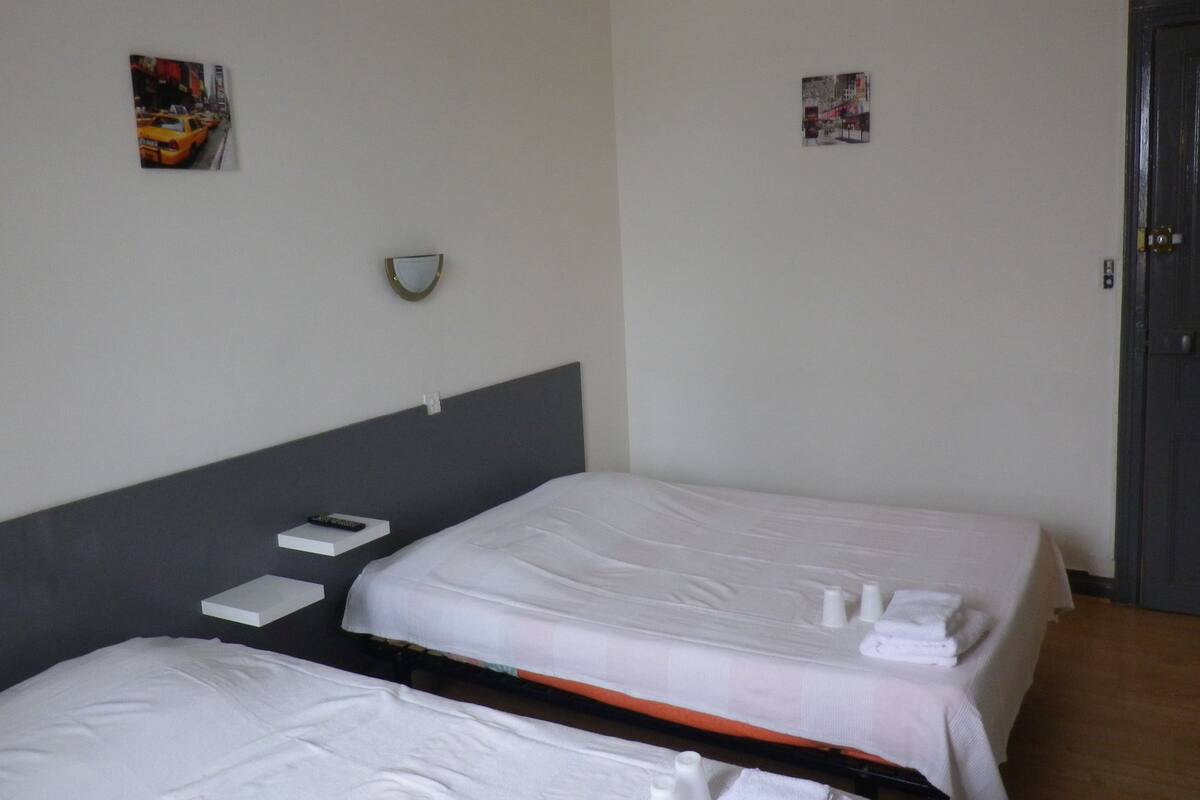 Vierpersoonskamer | Gratis babybedden, gratis wifi, beddengoed