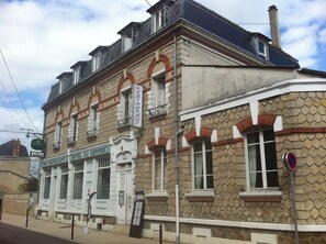 Façade de l’hébergement