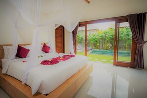 View from room - Three Gold Luxury Private Villa (Tegallalang)