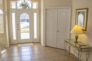 Family Villa, Private Pool, Garden Area | Interior entrance