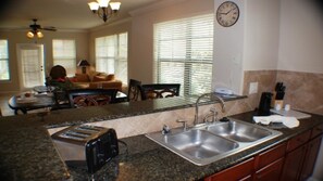 Family Condo, Private Pool, Garden Area | Shared kitchen facilities