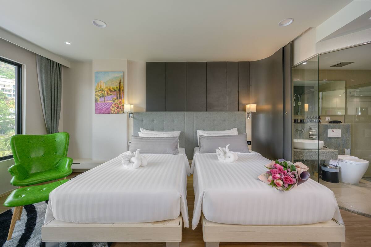 two bedroom executive suite | 2 bedrooms, minibar, in-room safe, desk