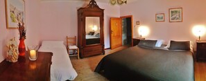 Down comforters, desk, free WiFi, bed sheets - Cà Gennara B&B (Alto Reno Terme)
