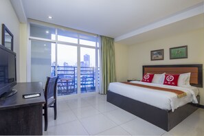 Familienzimmer | Blick auf die Stadt