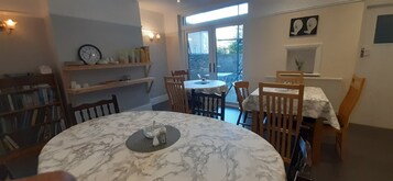 Daily English breakfast (GBP 6.50 per person)