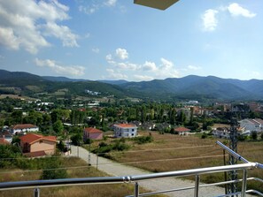 Blick von der Unterkunft