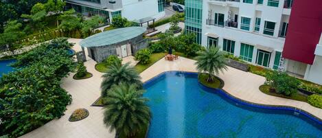 Chambre | Vue sur la cour