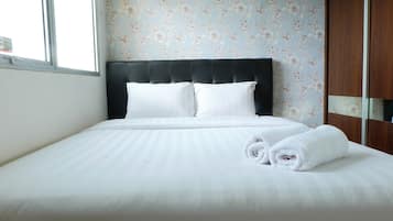 2 chambres, bureau, draps fournis