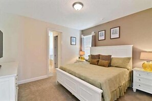 Family Villa, Multiple Bedrooms, Garden Area | Laptop workspace, iron/ironing board, bed sheets