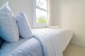 Room | View from room - Cozy Apartment at Parahyangan Residence with Direct Access to Swimming Pool (Bandung)