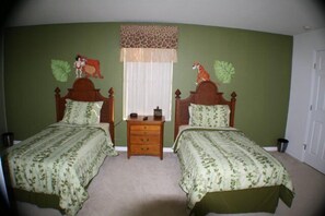 Family Villa, Hot Tub, Garden Area | 5 bedrooms, laptop workspace, iron/ironing board, bed sheets