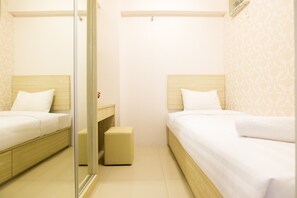 2 chambres, bureau, Wi-Fi gratuit, draps fournis